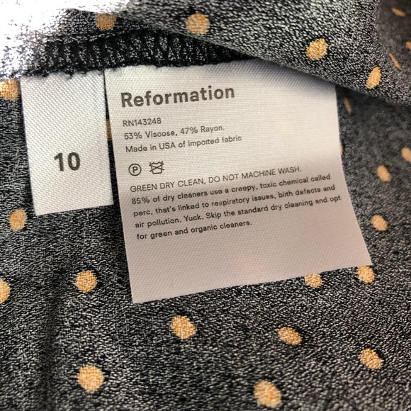 Reformation Kopa Dress NWT - Picture 6 of 6